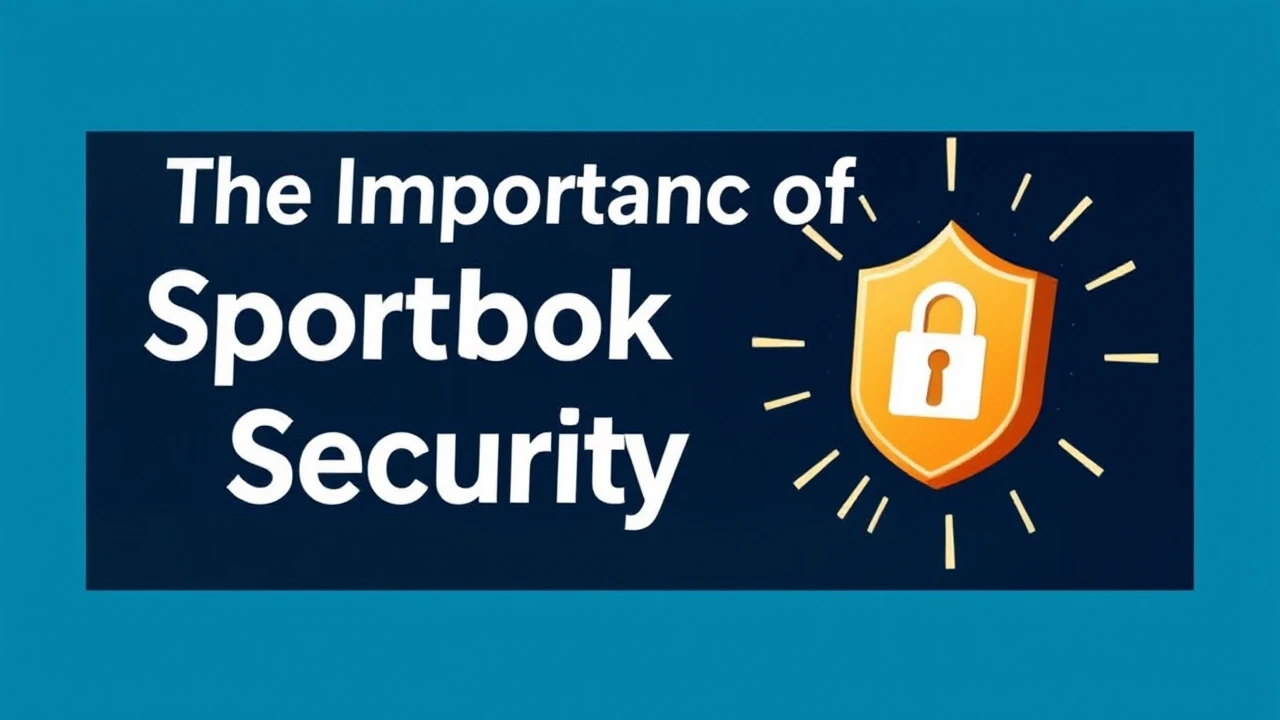 The Importance of Sportsbook Security: Safeguarding Your Personal Information