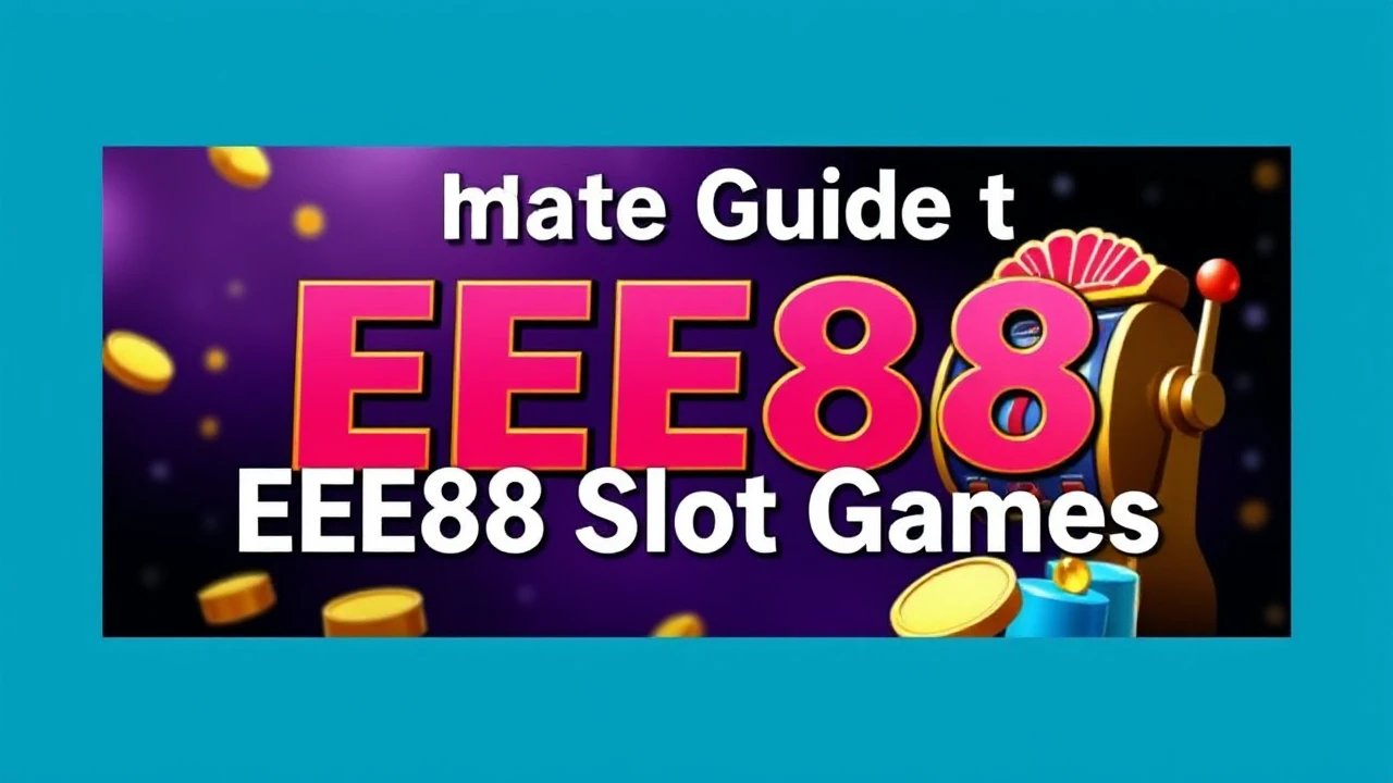 Ultimate Guide to Mastering EE88 Slot Games