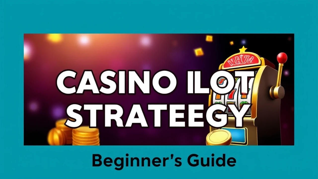 Perfecting the Art of Casino Slot Strategy: A Beginner's Guide