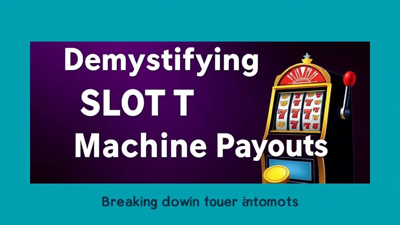 Demystifying Slot Machine Payouts: Breaking Down the Numbers