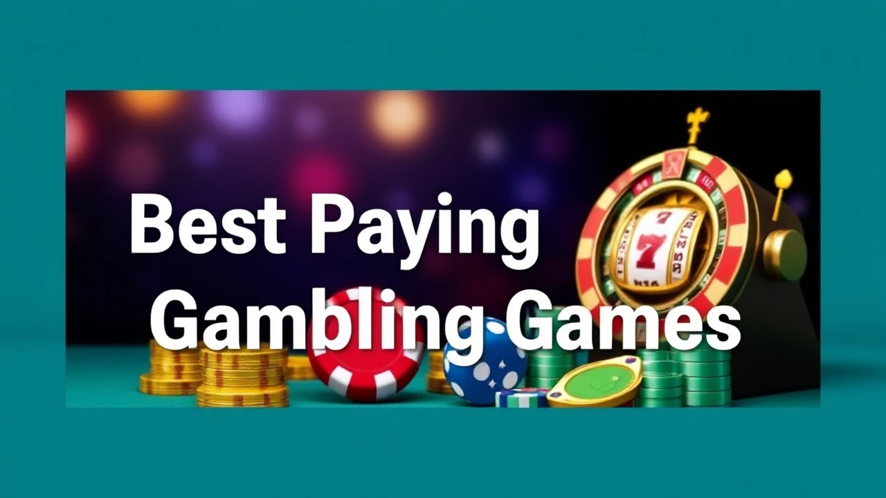 Unveiling the Chances: Best Paying Gambling Games