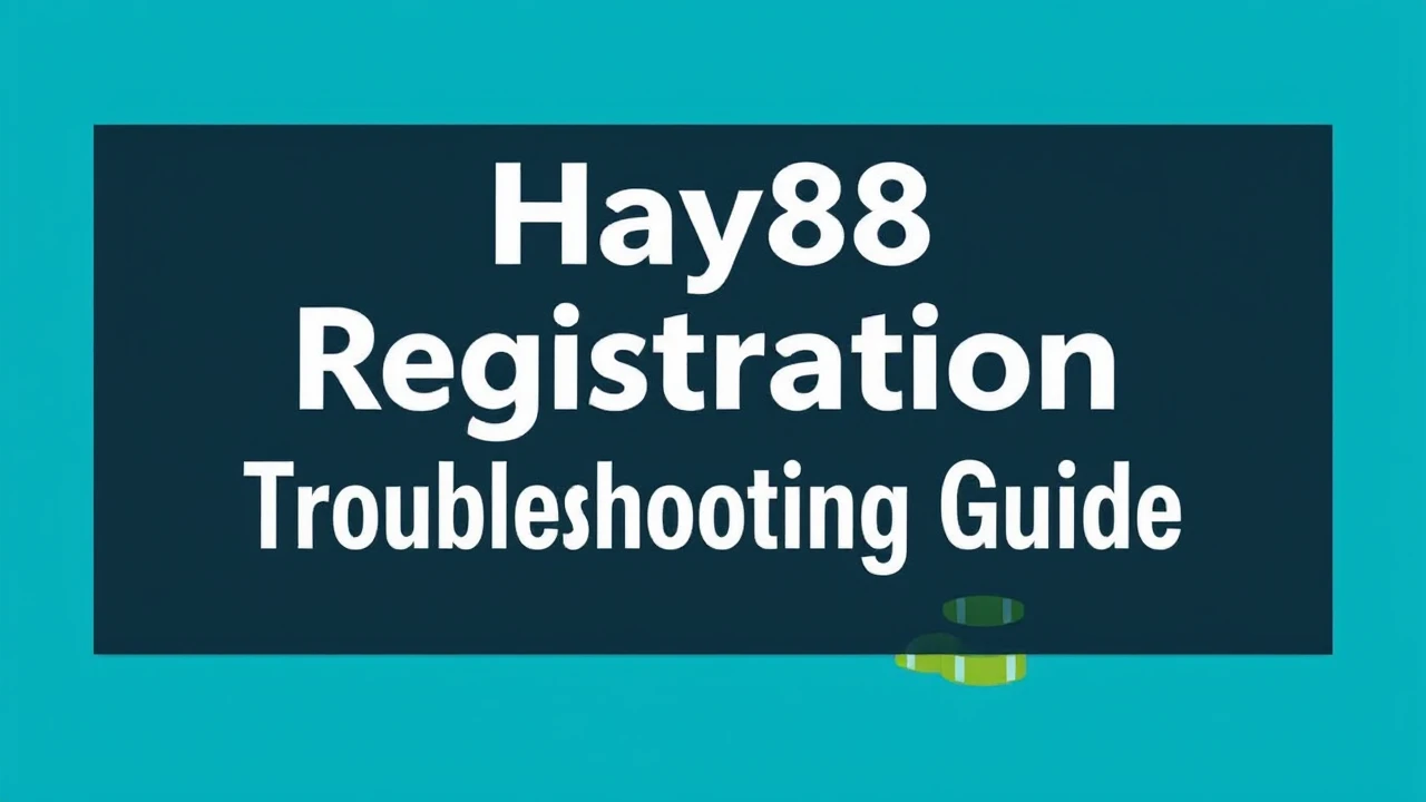 Hay88 Registration Troubleshooting Guide