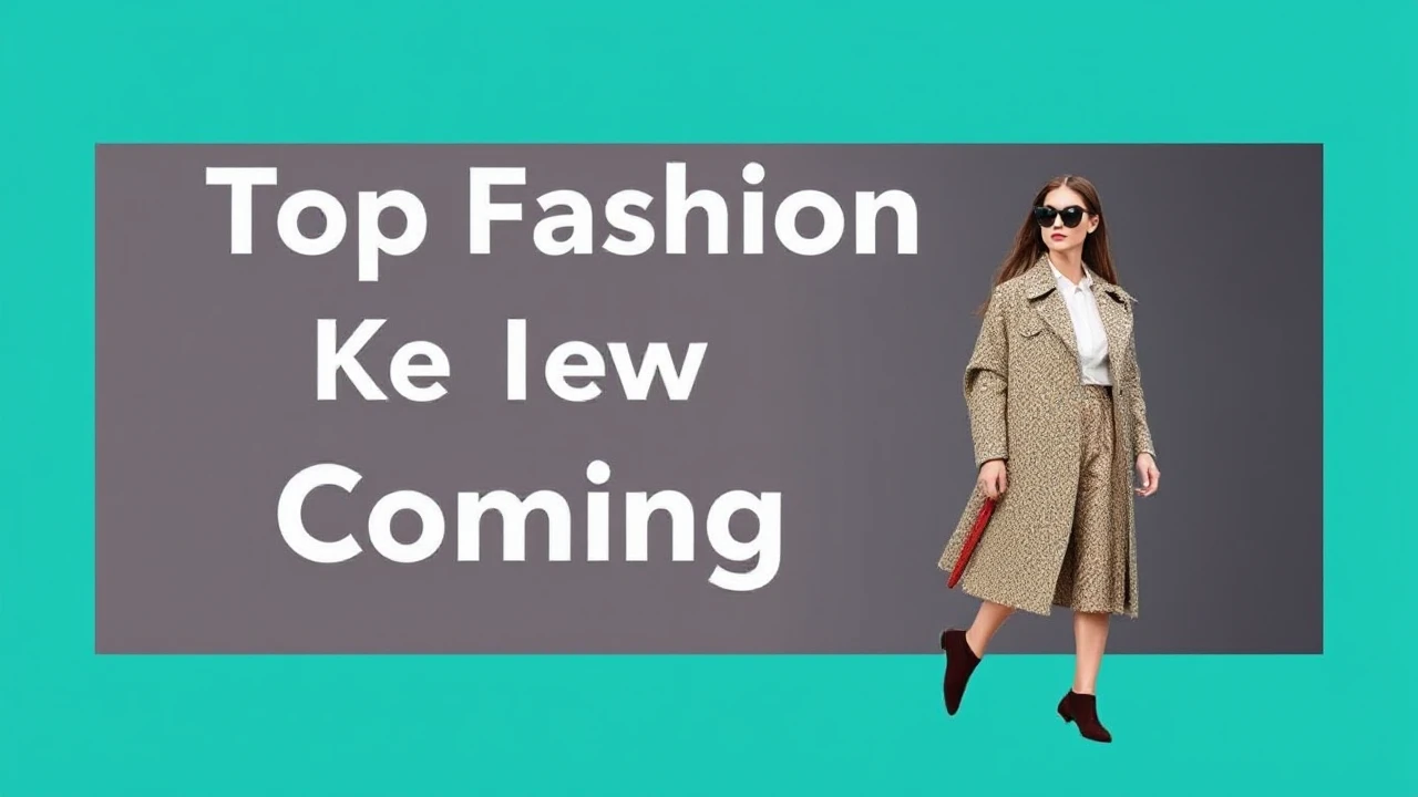 Top Fashion Trends to Keep an Eye on in the Coming Year