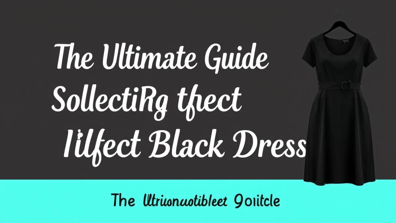 The Ultimate Guide of Selecting the Perfect Little Black Dress