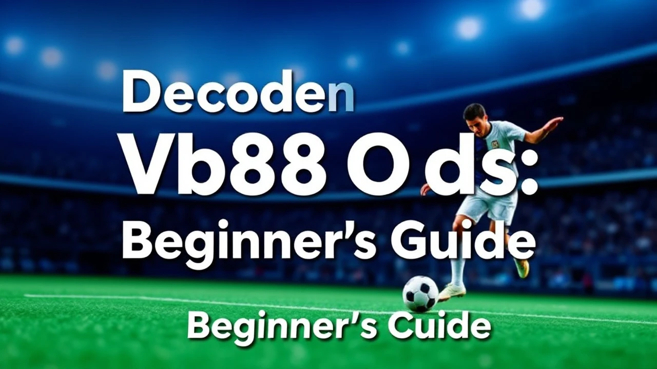 Decoding Vb88 Odds: A Beginner's Guide