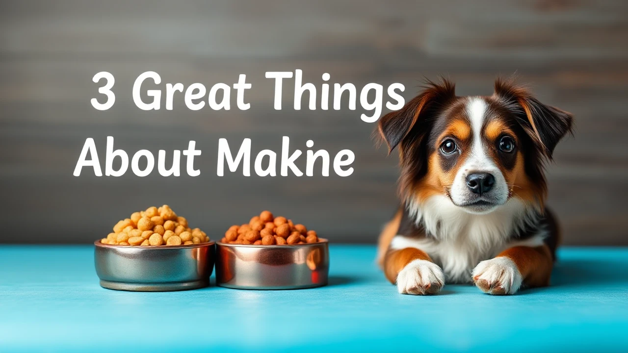 3 Great Things About Making Your Dog Food