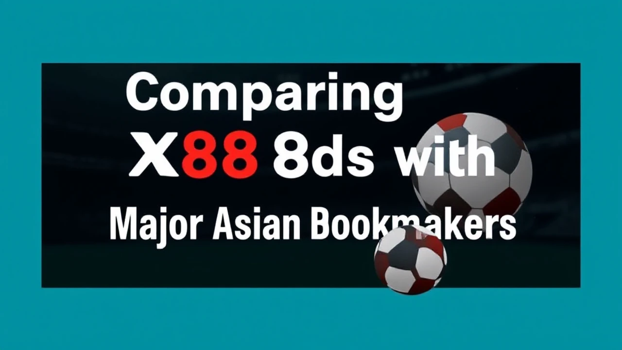 Comparing XX88 Odds with Major Asian Bookmakers