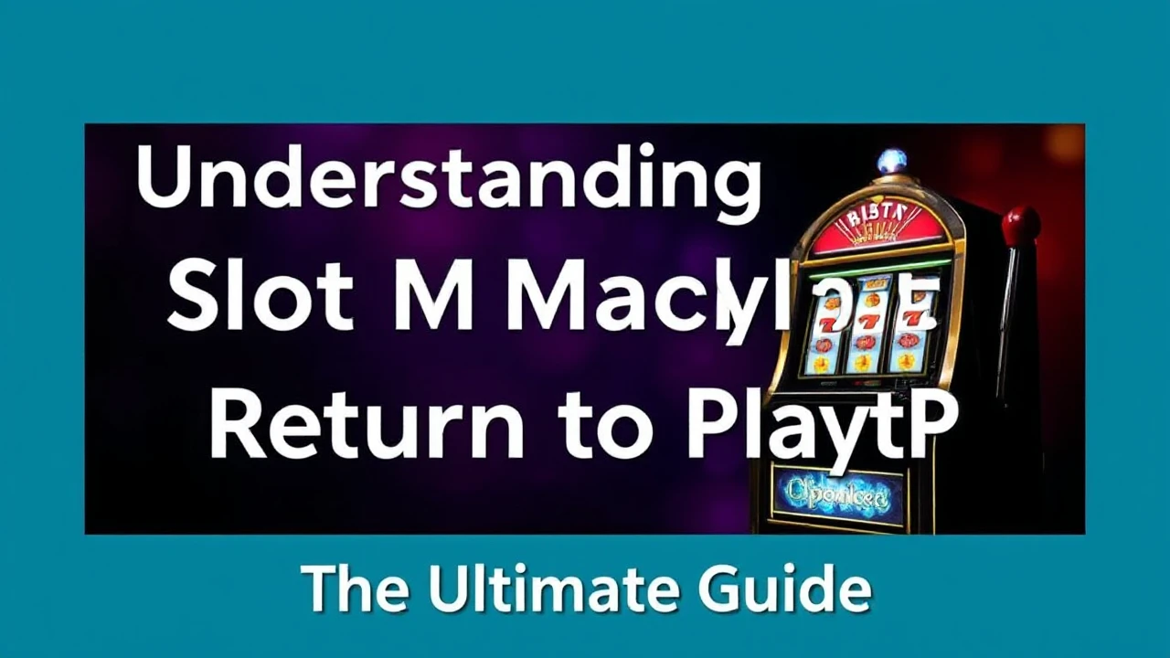 Understanding Slot Machine Return to Player (RTP): The Ultimate Guide