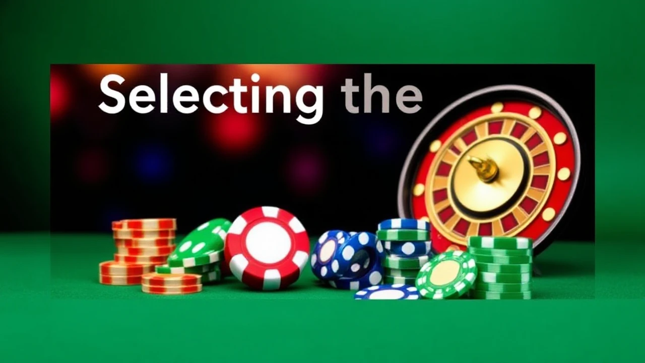 Selecting the Top Casino Games to Enjoy: Tips and Strategies