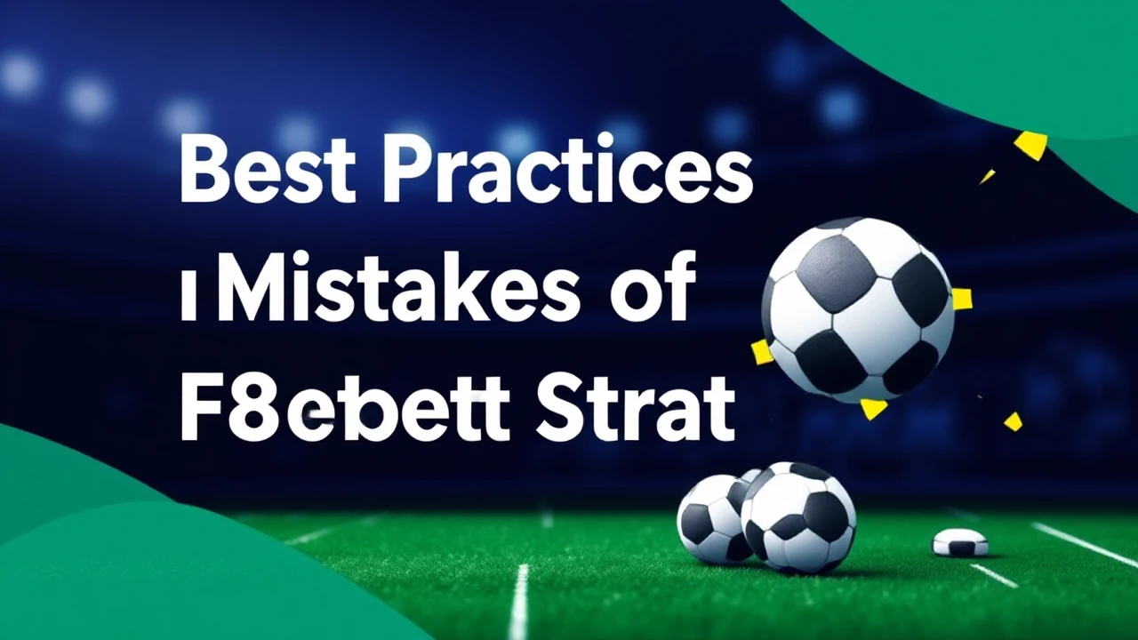 Best Practices and Mistakes of F8bet Betting Strategies