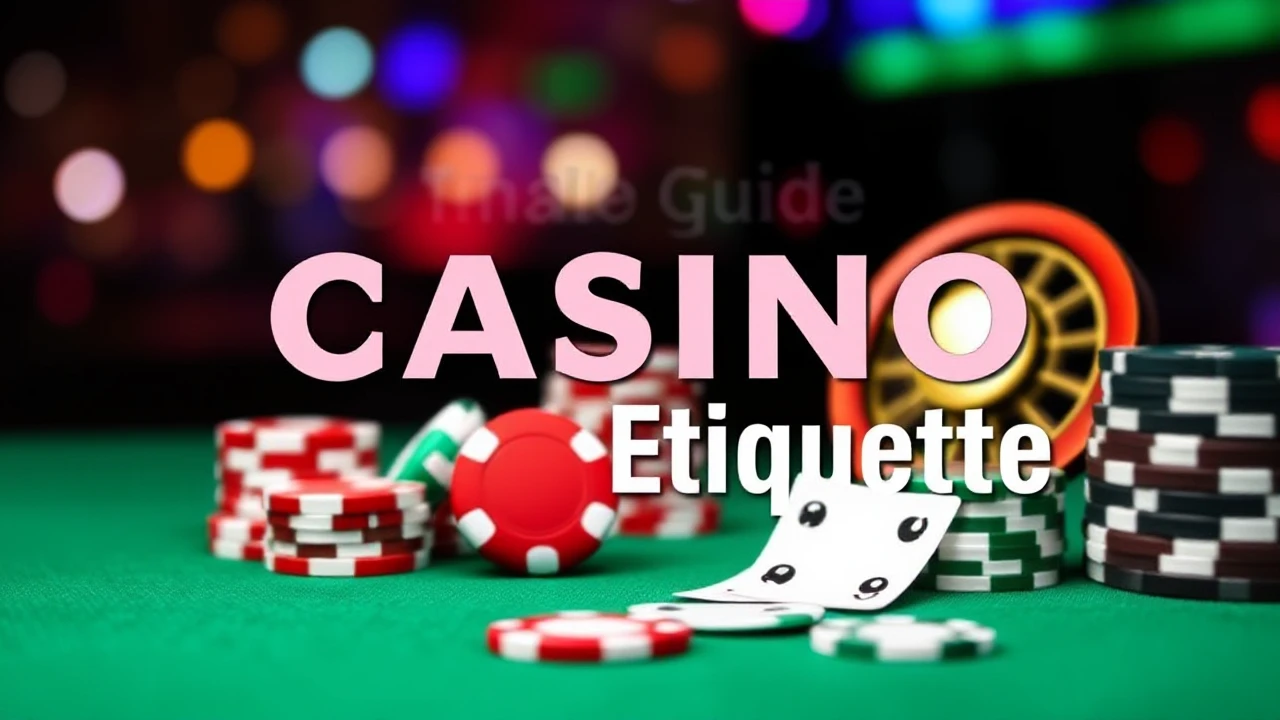 The Ultimate Guide to Casino Etiquette: Dos and Don'ts of Gaming