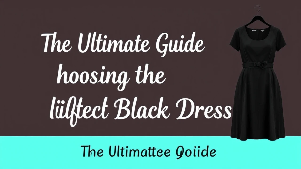 The Ultimate Guide of Choosing the Perfect Little Black Dress