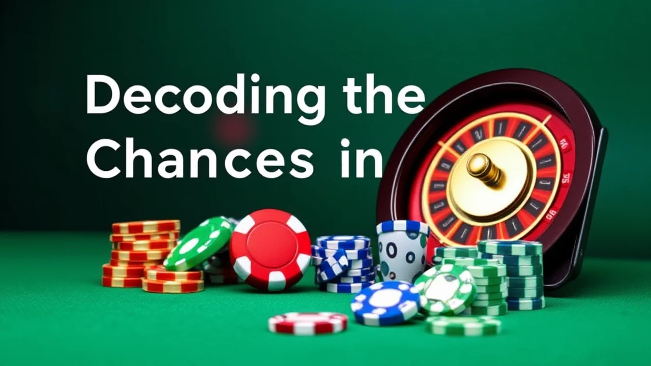 Decoding the Chances in Casino Activities: The In-Depth Guide
