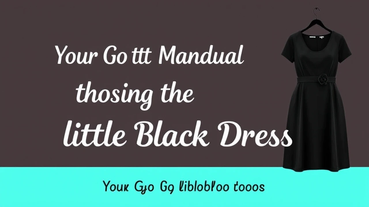 Your Go-To Manual of Choosing the Ultimate Little Black Dress