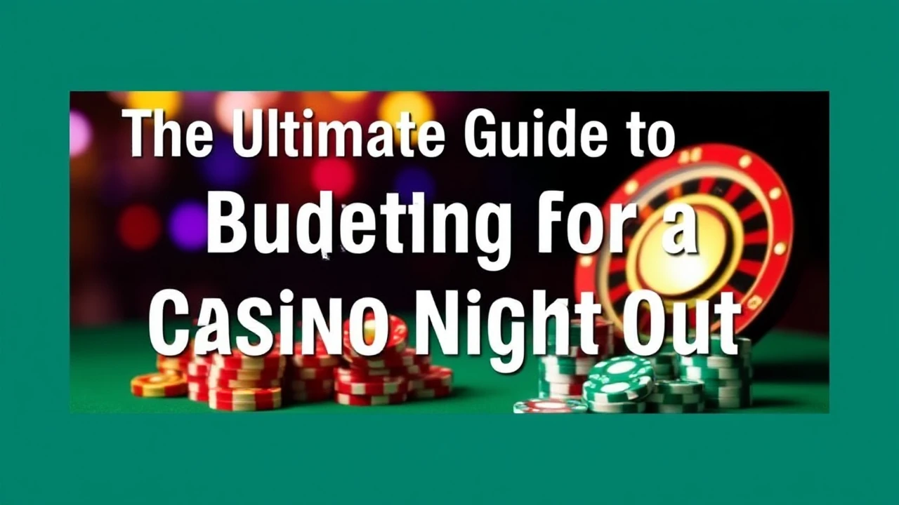 The Ultimate Guide to Budgeting for a Casino Night Out