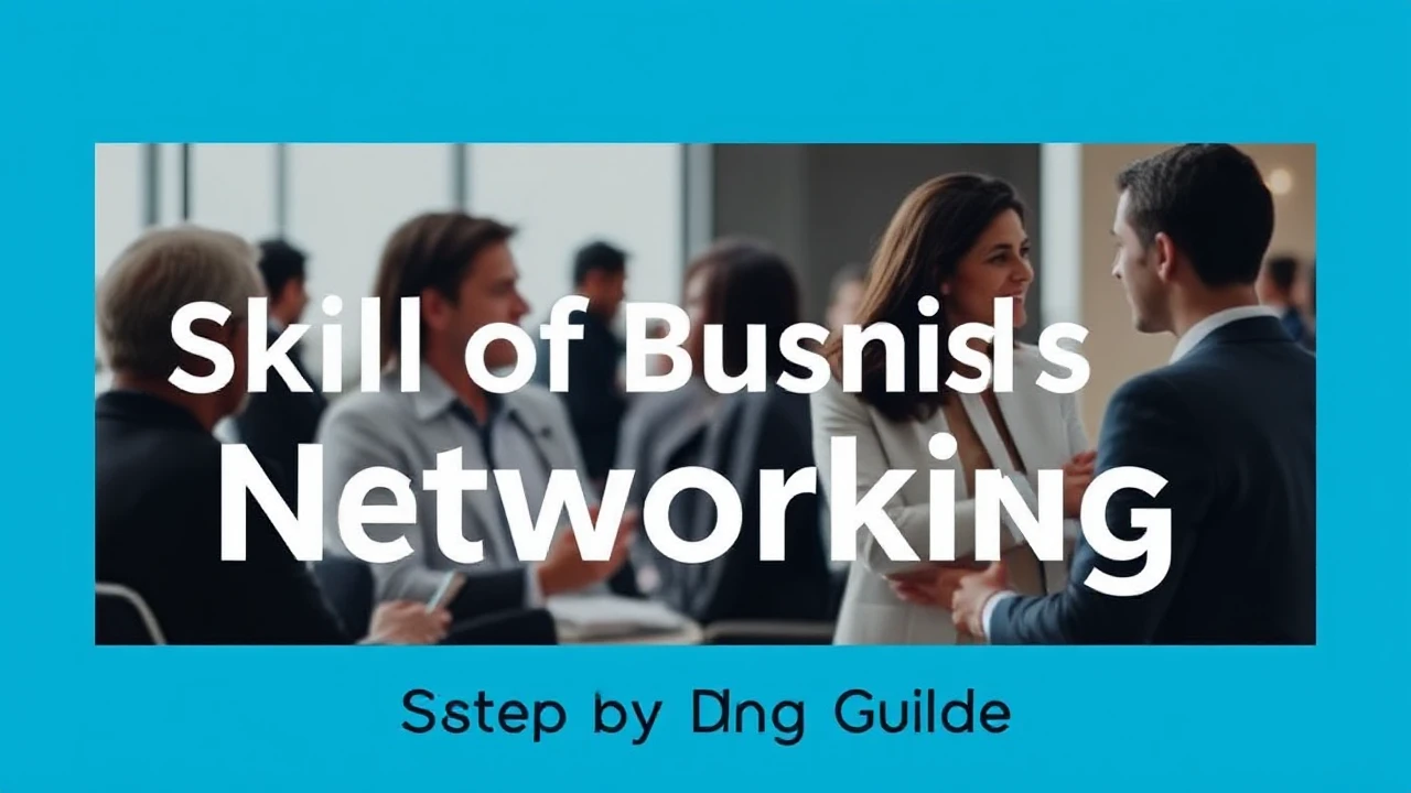 Perfecting the Skill of Business Networking: A Step-by-Step Guide