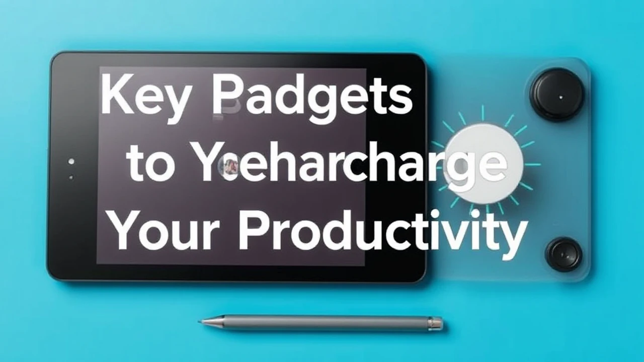 Key Gadgets to Supercharge Your Productivity