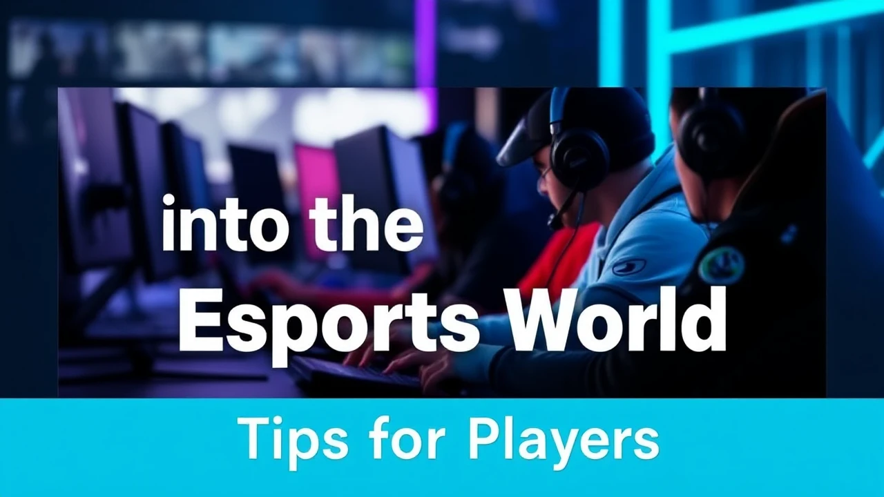 Transitioning into the Esports World: Tips for Players