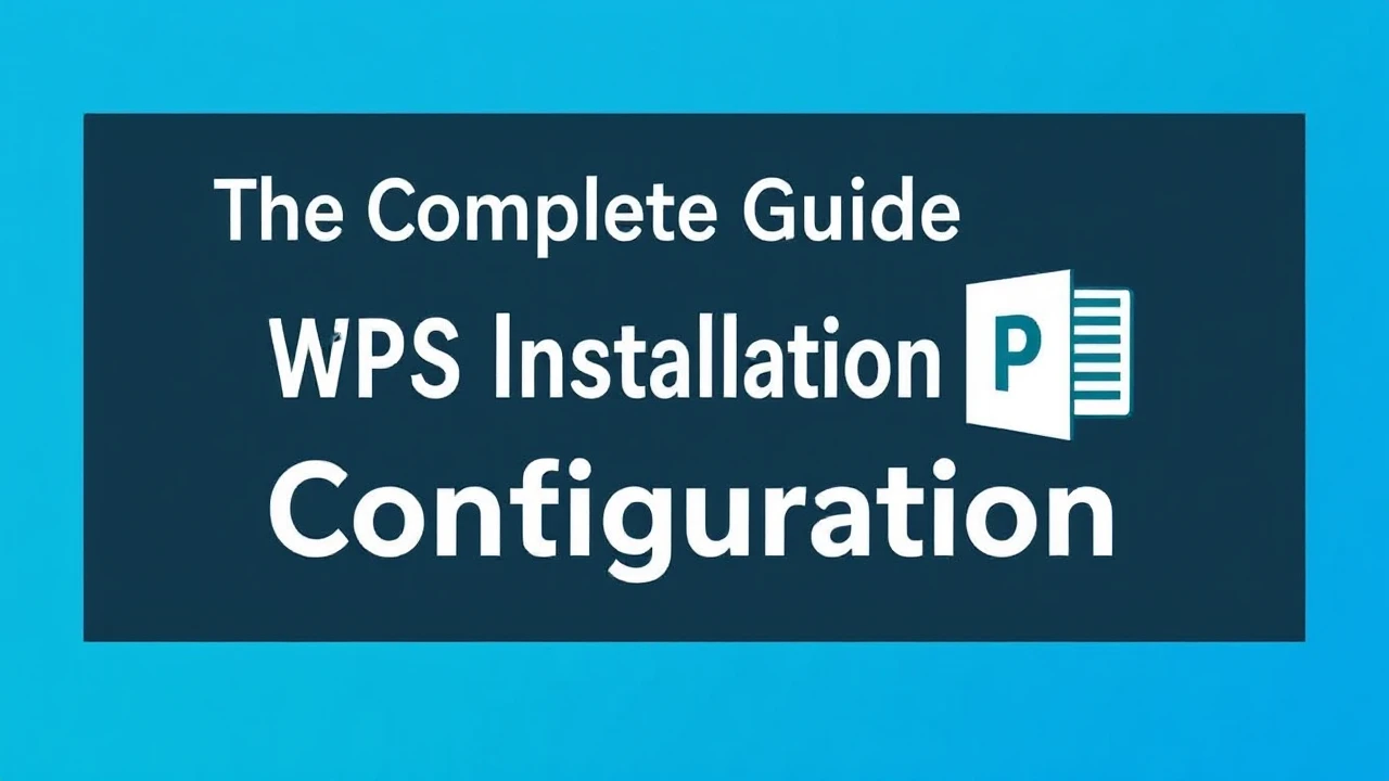 The Complete Guide to WPS Installation and Configuration