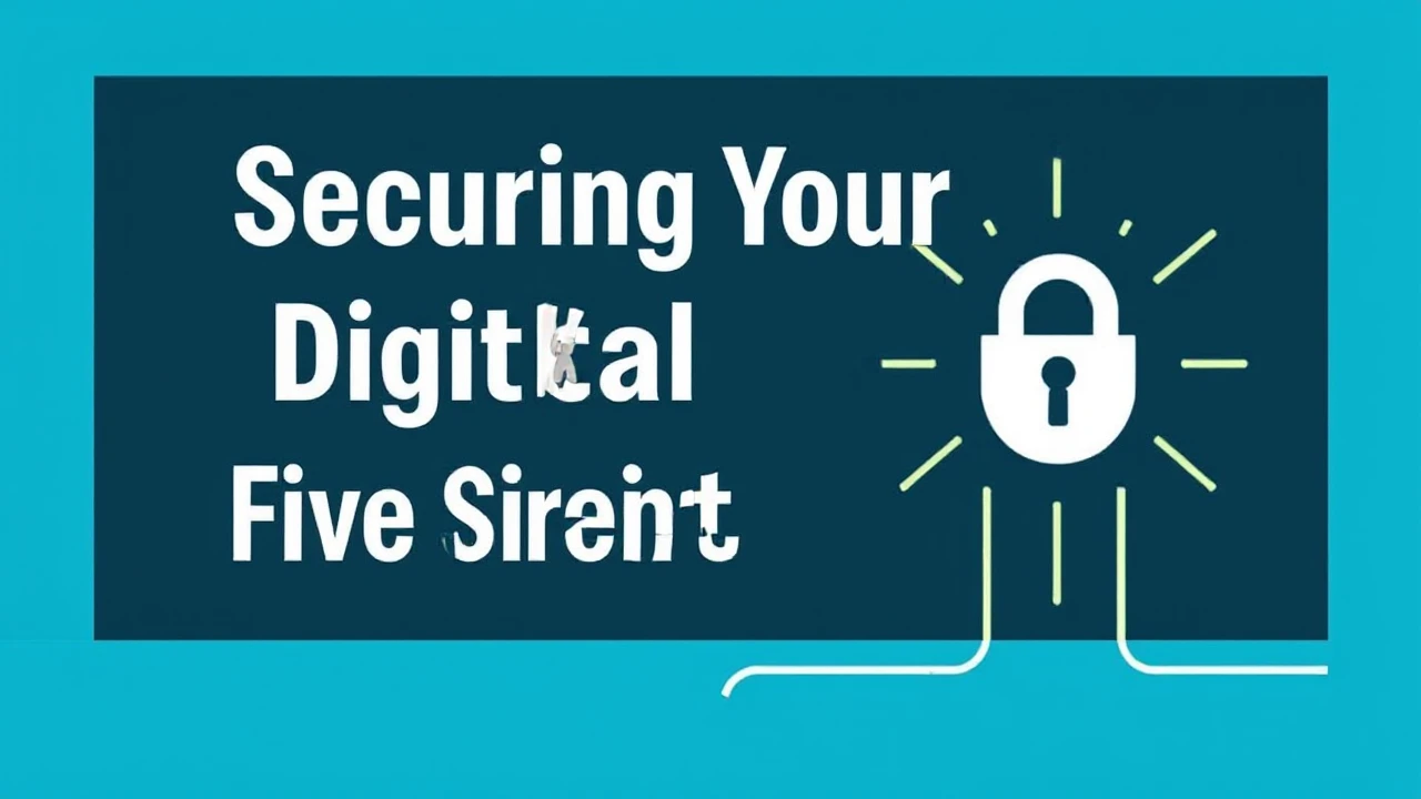 Securing Your Digital Devices: Five Straightforward Tips