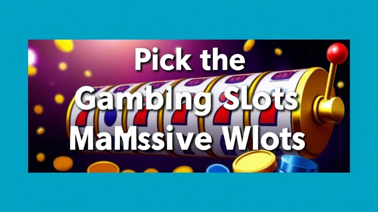 How to Pick the Top Gambling Slots for Massive Wins