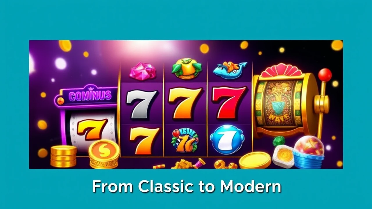Exploring the Transformation of Slot Themes: From Classic to Modern