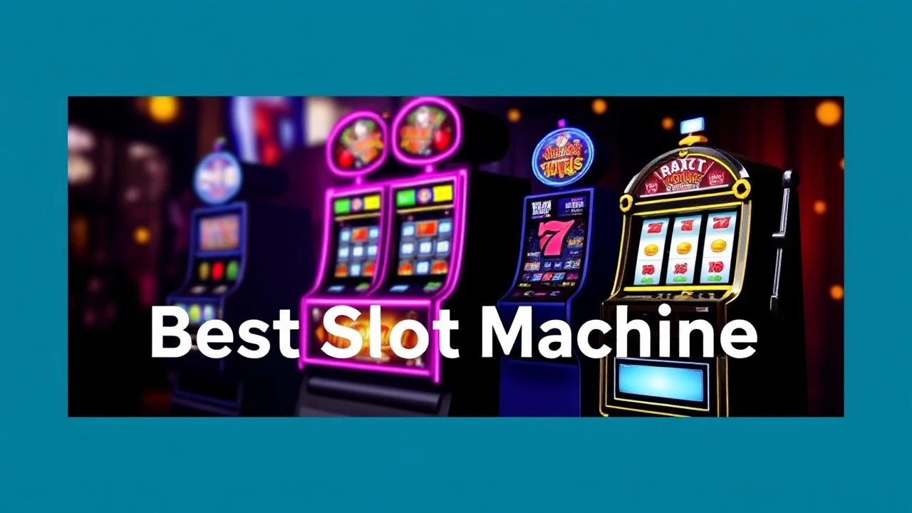The Definitive Handbook for Choosing the Best Slot Machine
