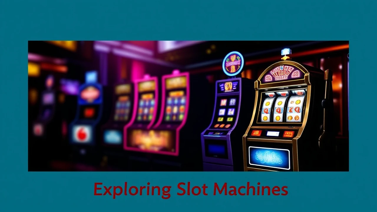 Mastering to Choosing the Perfect Slot Machine