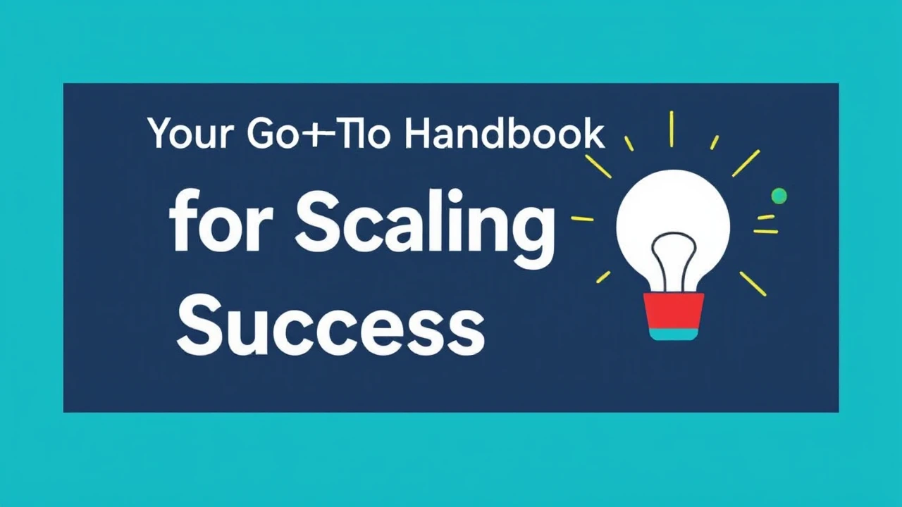 Your Go-To Handbook for Scaling Your Company Successfully
