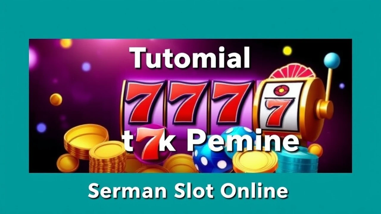 Tutorial Bermain Slot Online untuk Pemula