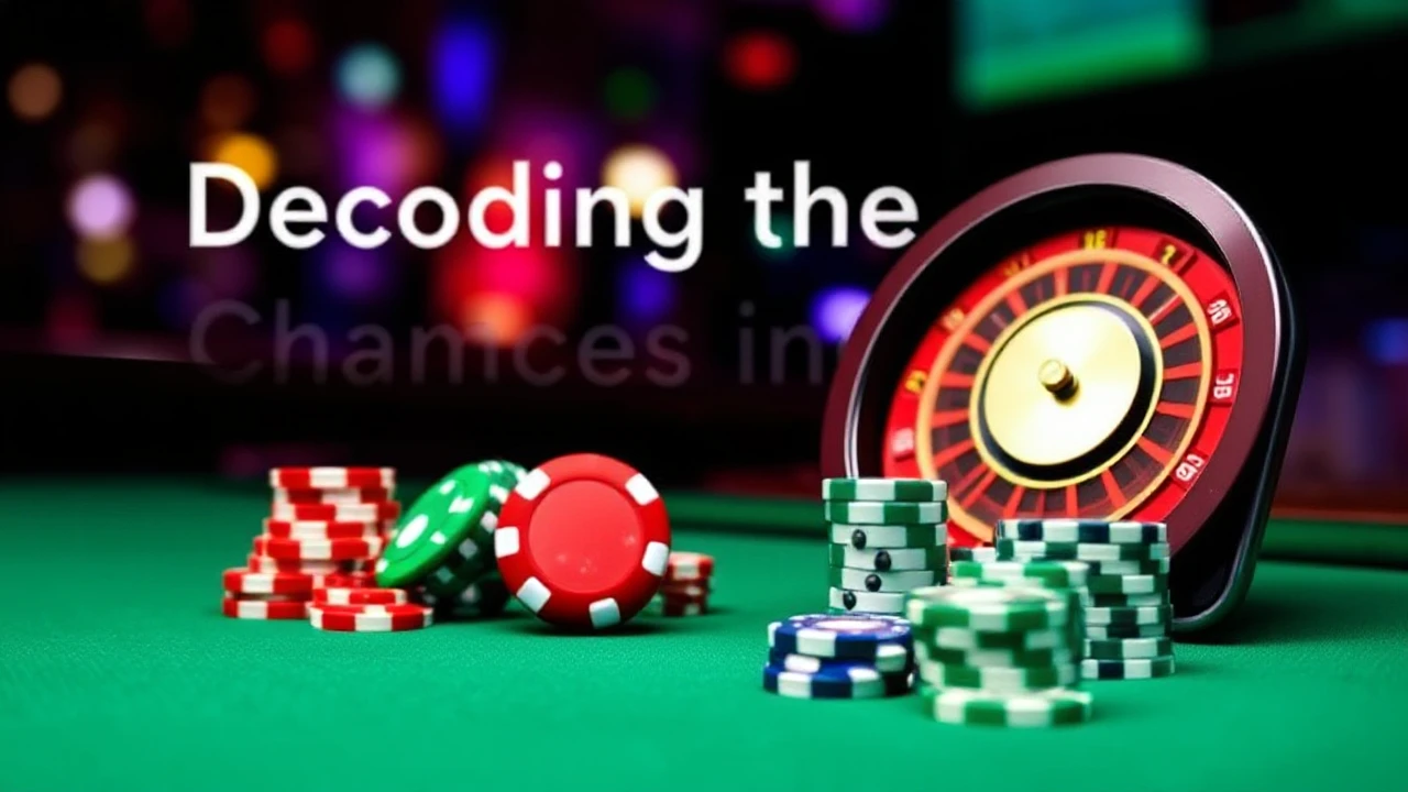Decoding the Chances in Casino Activities: The Comprehensive Guide