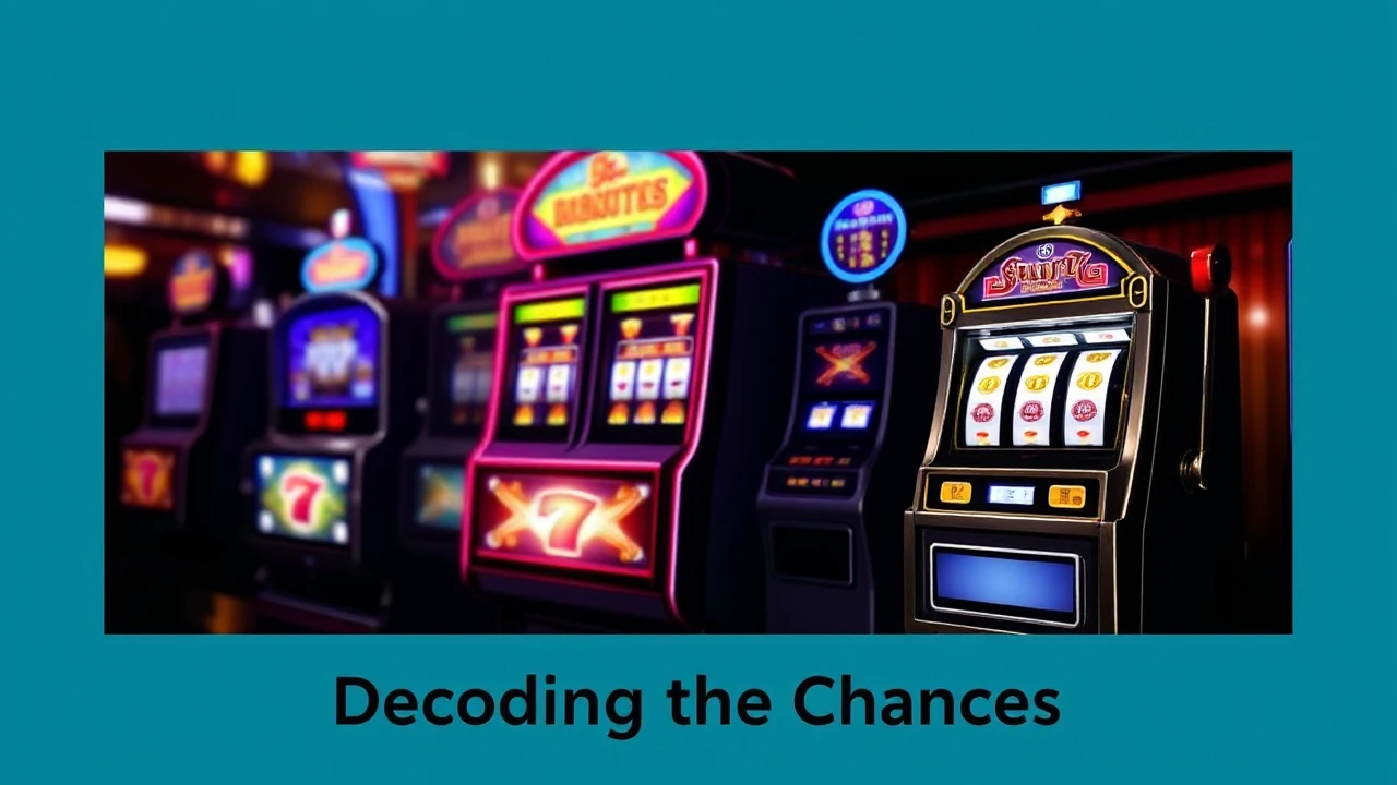 Decoding the Chances: Understanding The Way in Which Slot Machines Work