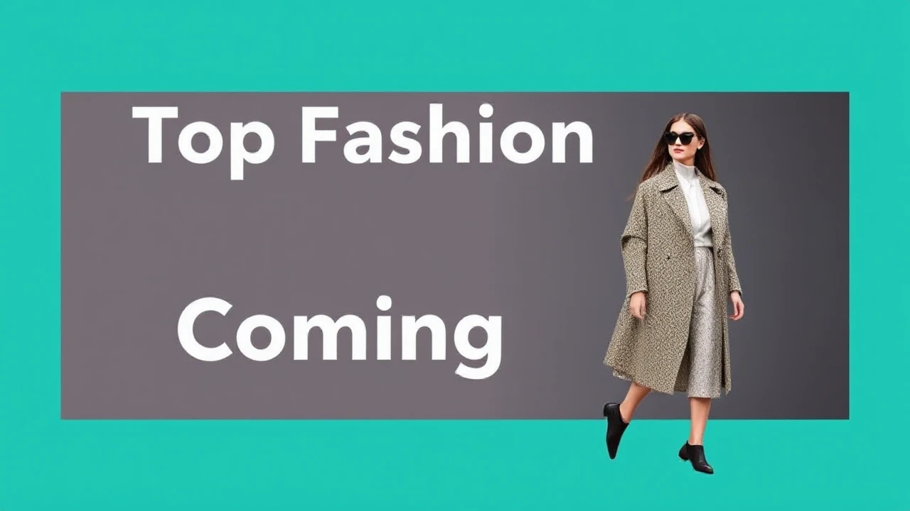 Top Fashion Trends to Keep an Eye on in the Coming Year