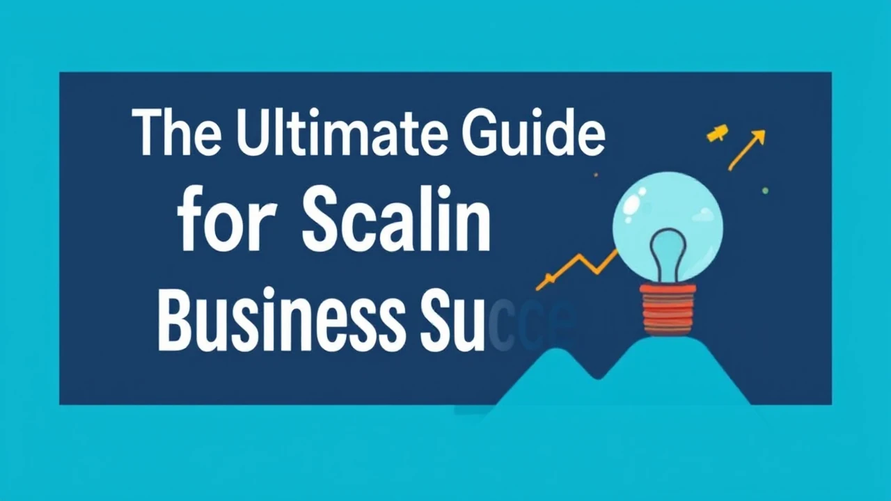 The Ultimate Guide for Scaling Your Business Successfully