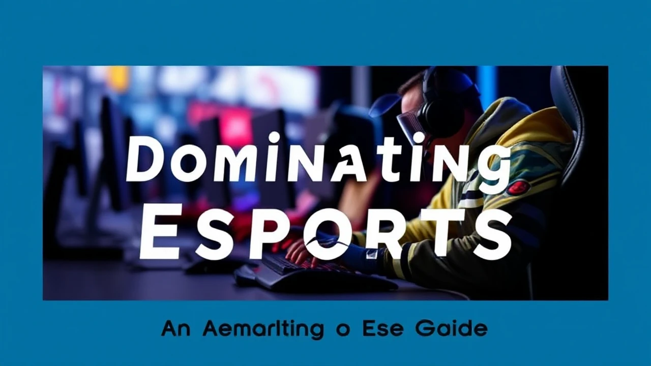 Dominating Esports: An Amateur's Guide to Conquering the Game