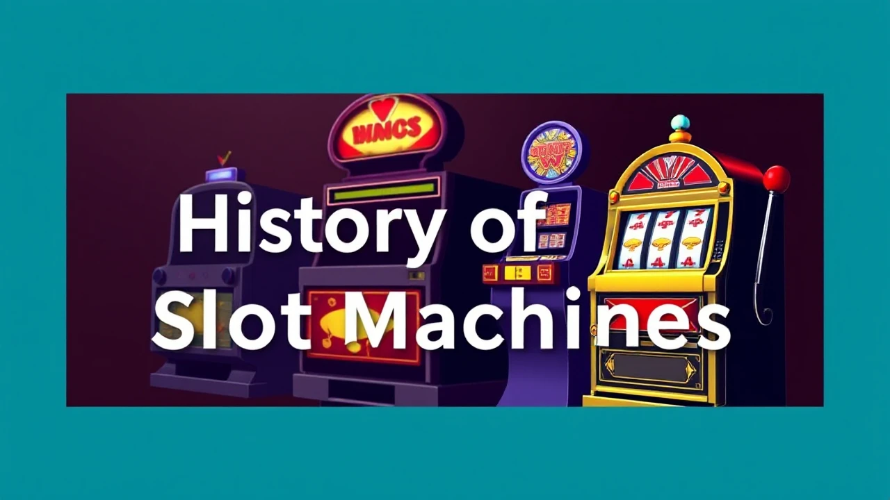 The History of Slot Machines: From Old School to Contemporary