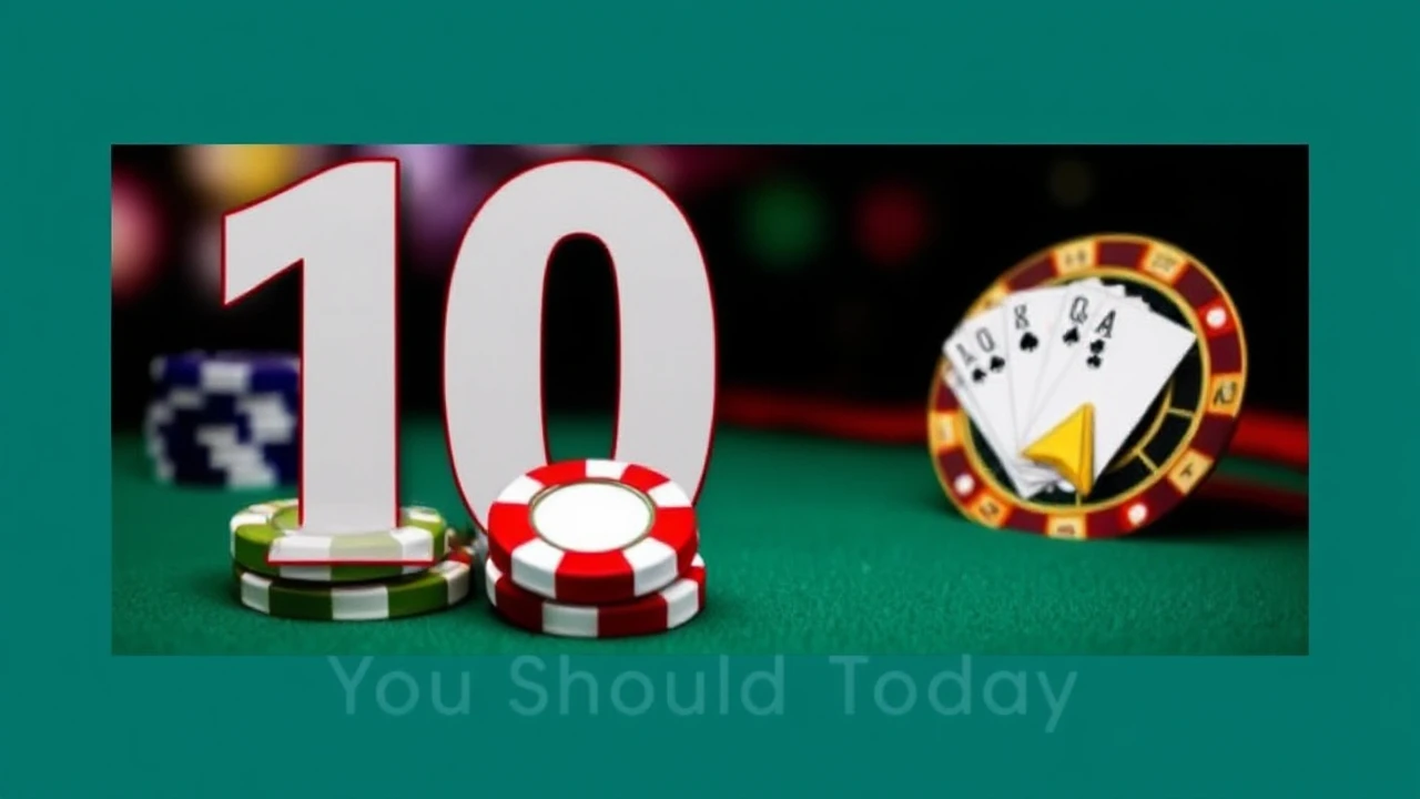 Exploring the Best 10 Casino Games You Should Play Today