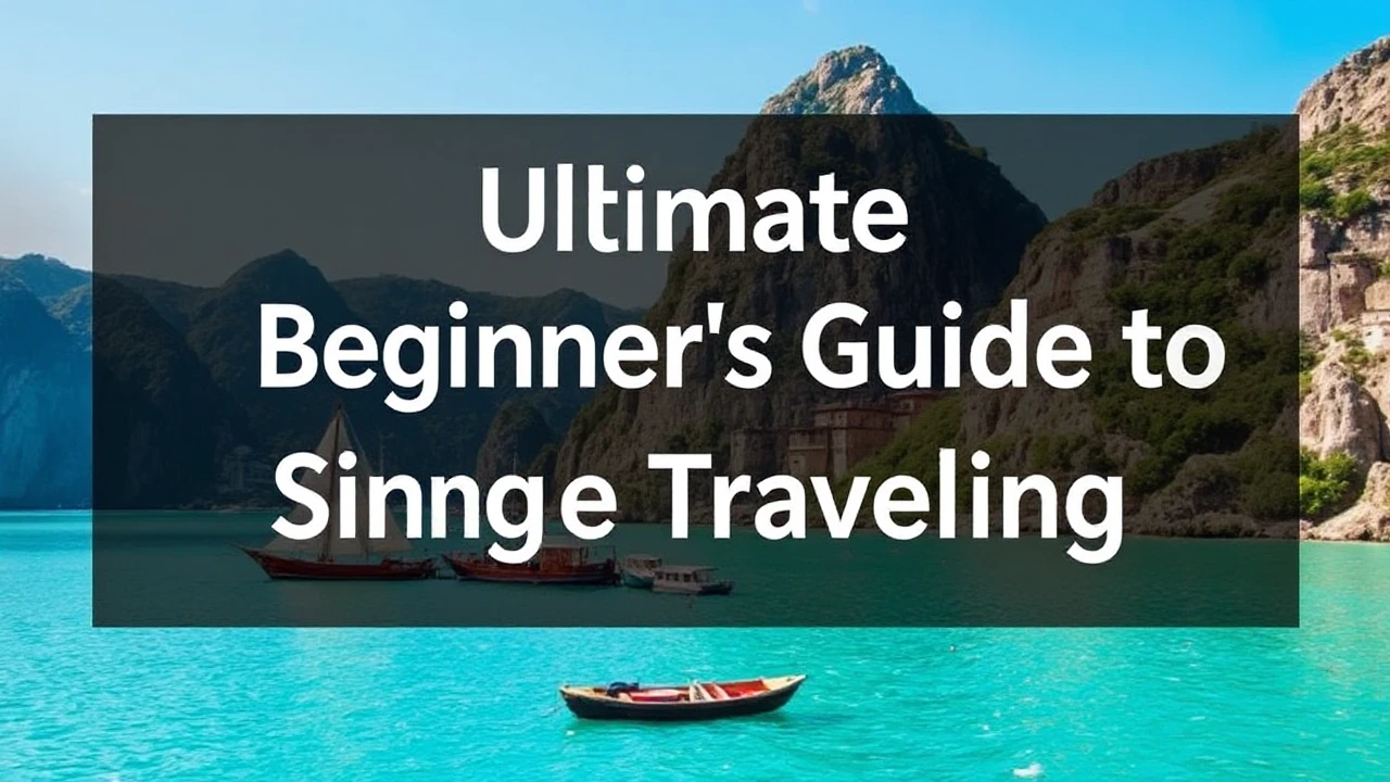 The Ultimate Beginner's Guide to Single Traveling