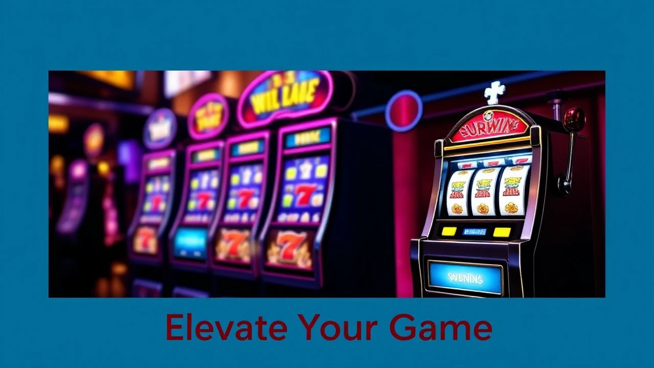Elevate Your Game: Winning Strategies for Casino Slot Success