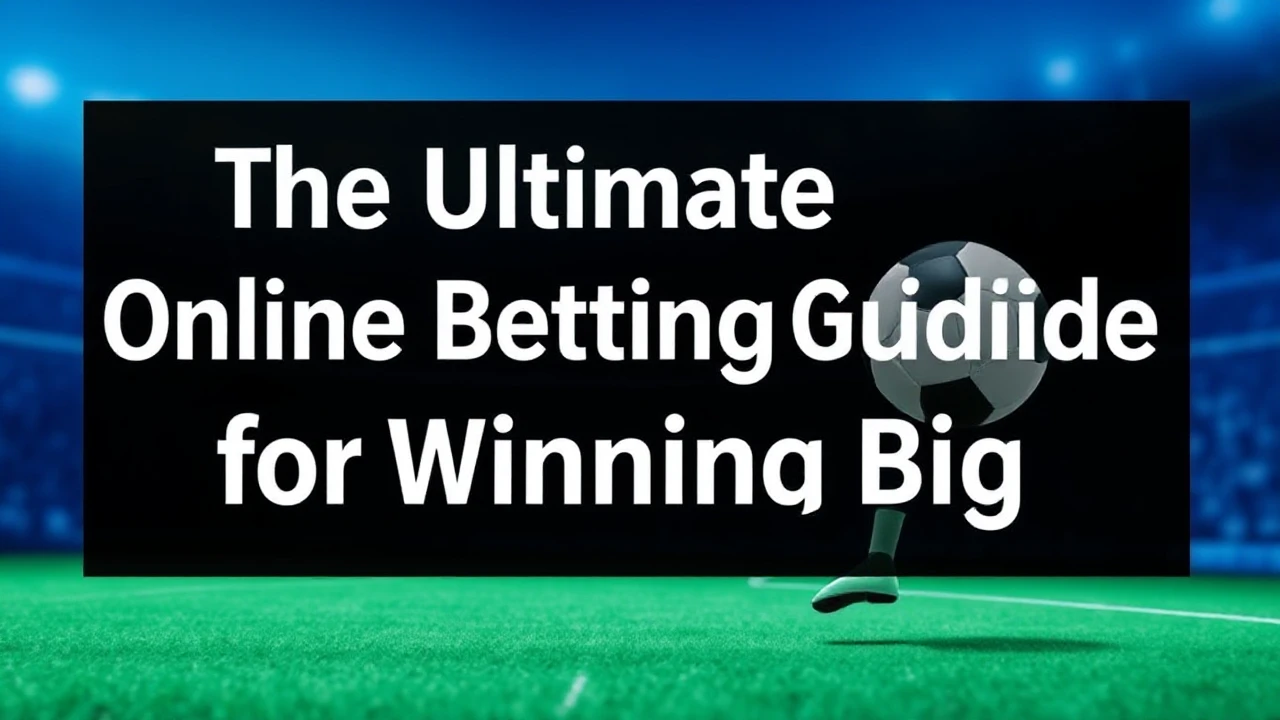 The Ultimate Online Betting Guide for Winning Big