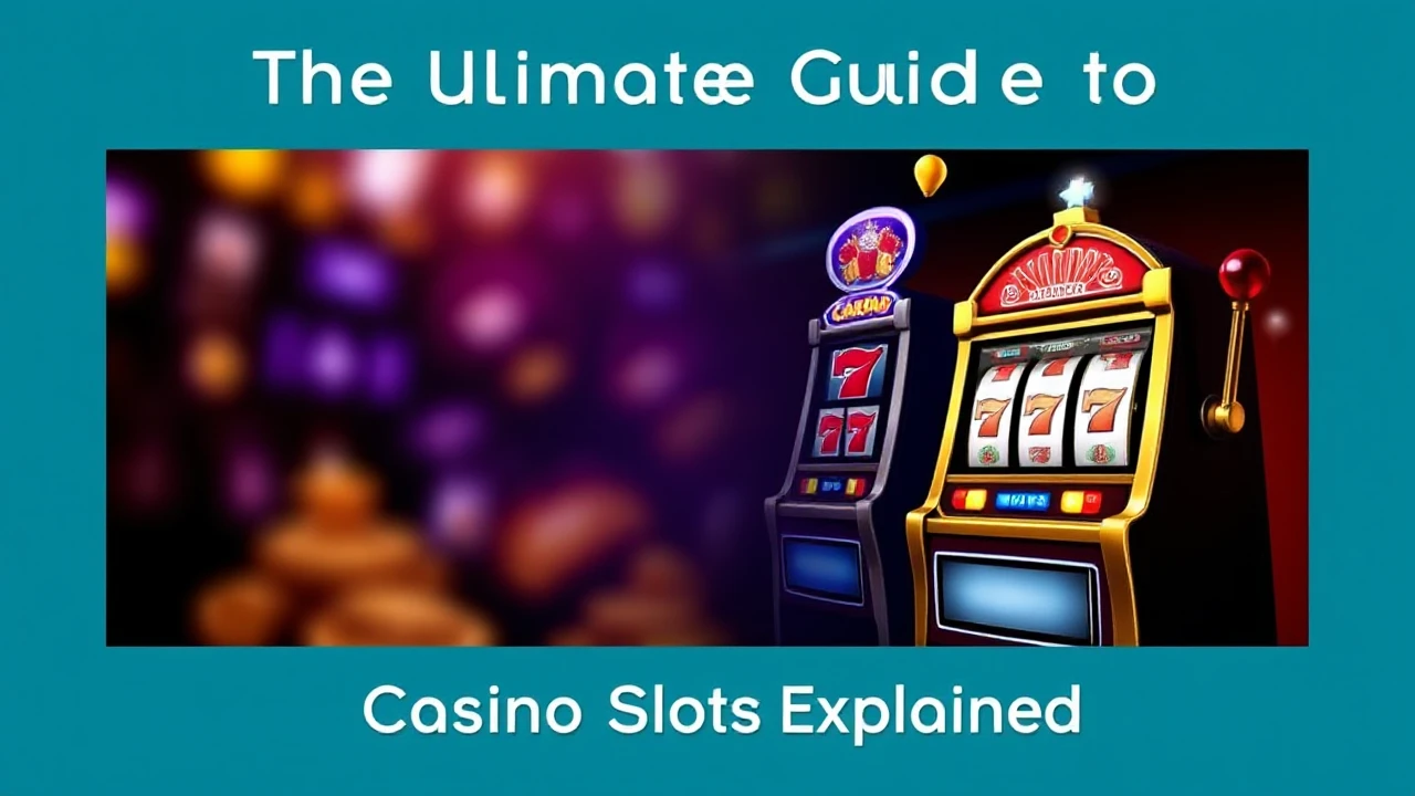 The Ultimate Guide to Casino Slots Explained