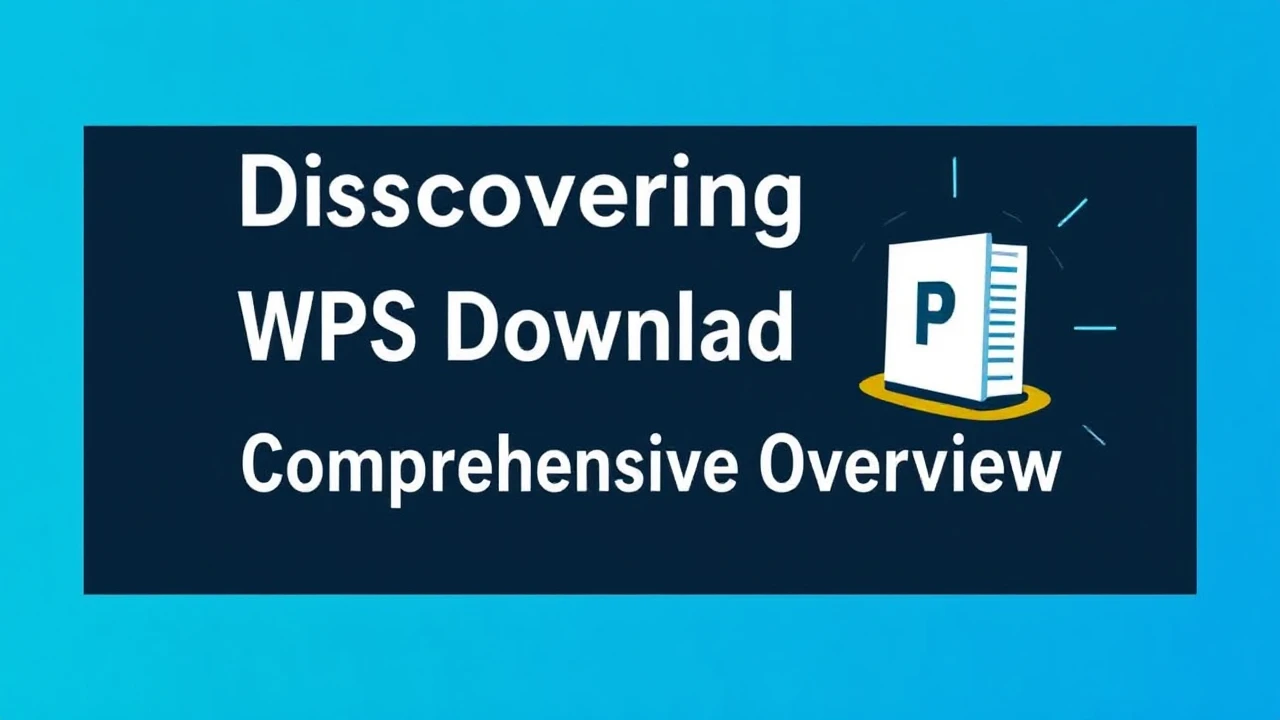 Discovering WPS Download: A Comprehensive Overview