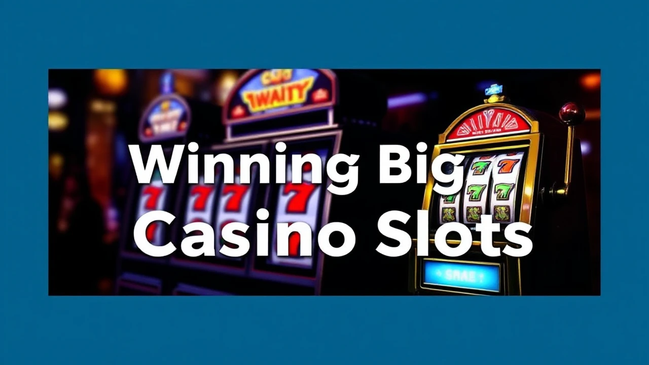 Conquering the Art of Winning Big on Casino Slots