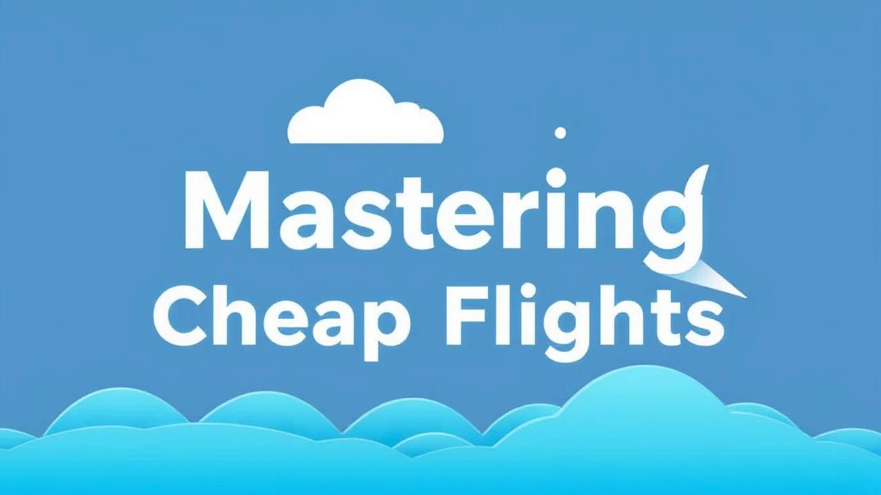Expert Tips on Scoring Deals: Mastering Cheap Flights