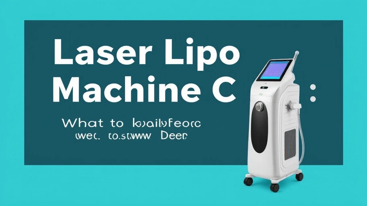 Laser Lipo Machine Cost: What to Know Before Investing