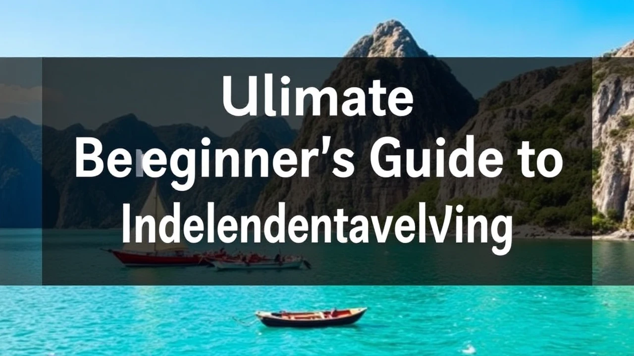 The Ultimate Beginner's Guide to Independent Traveling