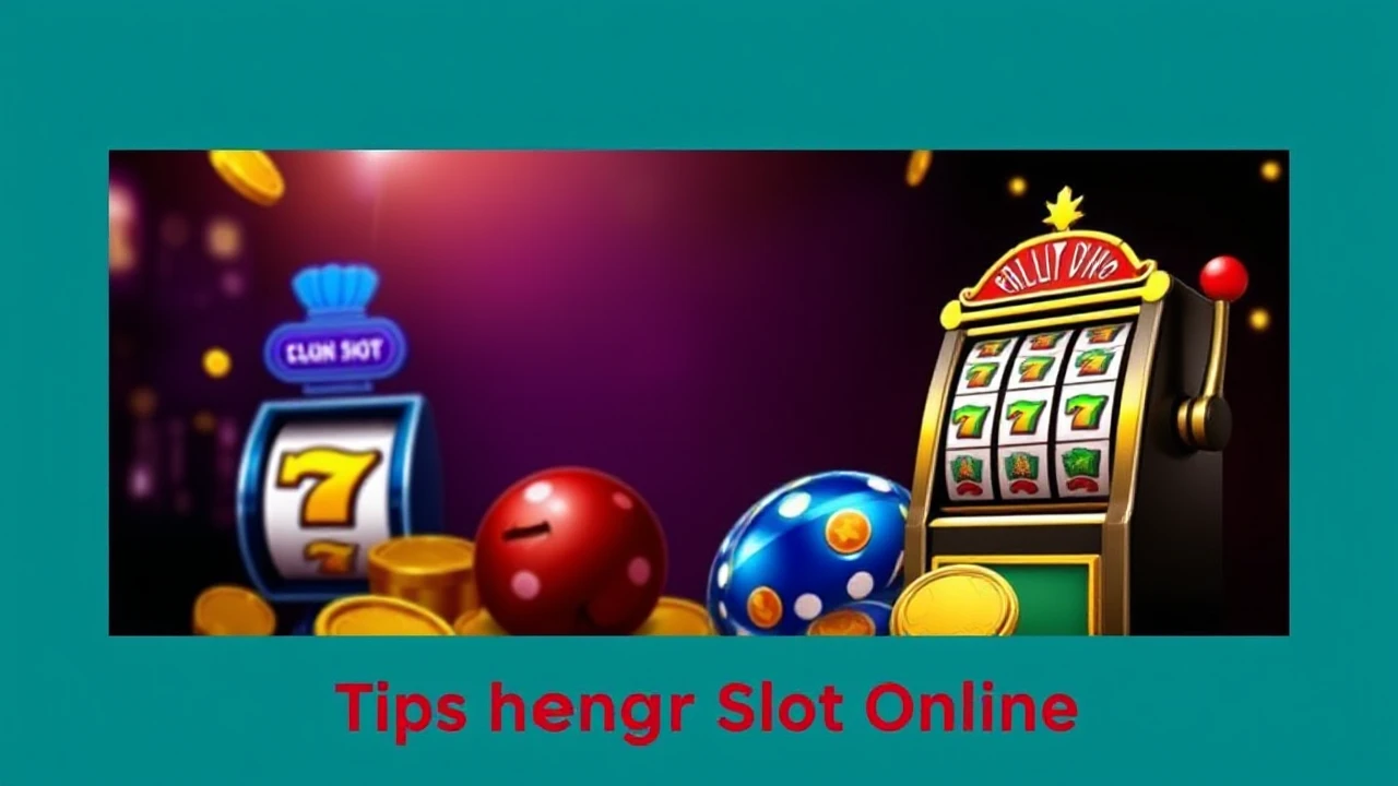 Tips Menang Bermain Slot Online