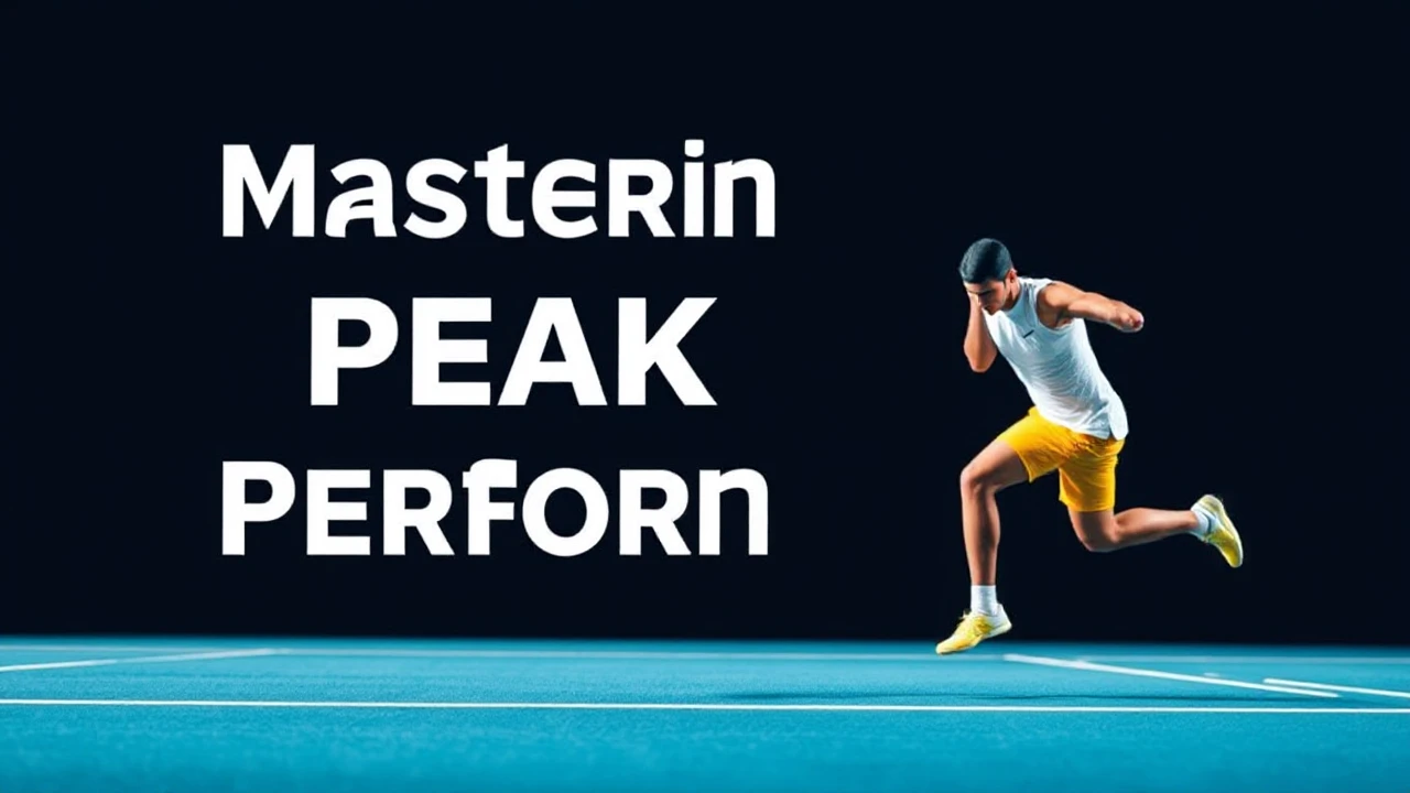Mastering Peak Performance: Psychological Strategies for Athletes