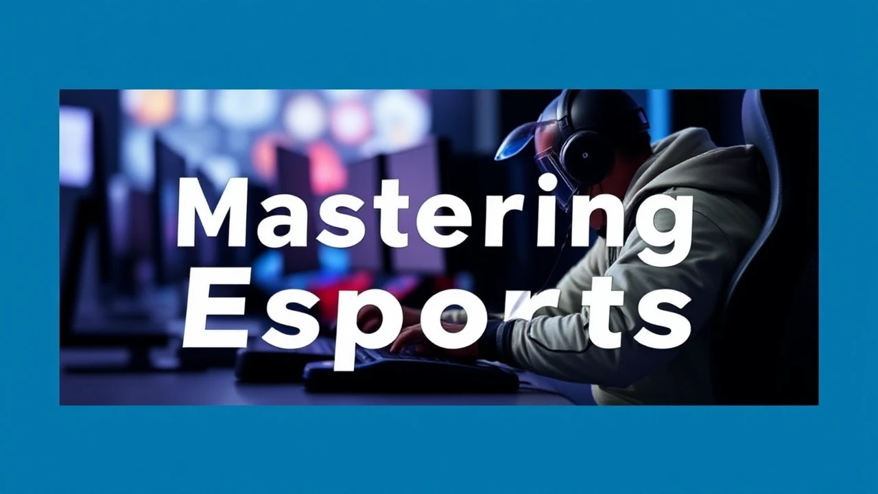 Mastering Esports: A Beginner's Guide to Ruling the Game