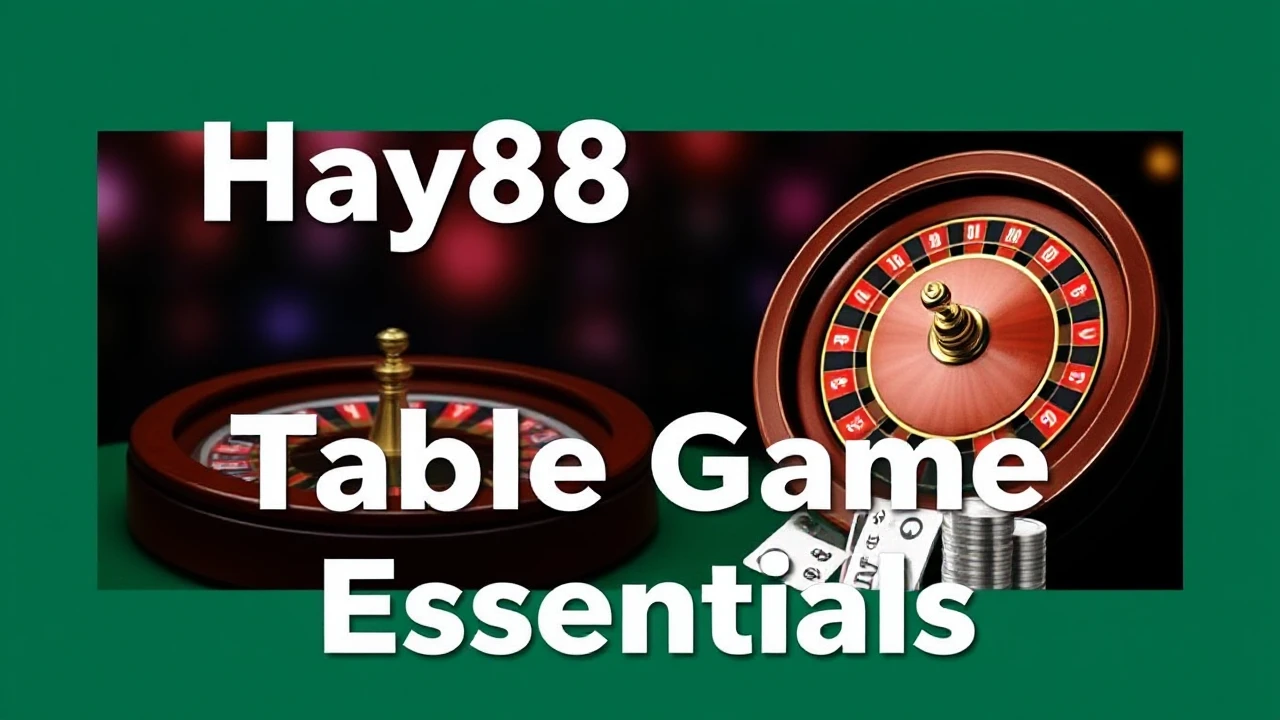 Hay88 Table Game Essentials